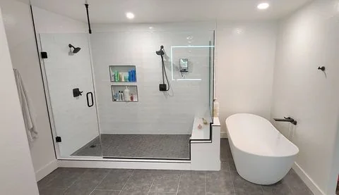 Spa bathroom with freestanding tub, Valley AZ