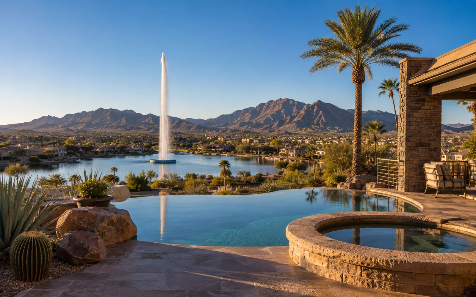Fountain Hills, Arizona home built by Matson Signature Builders