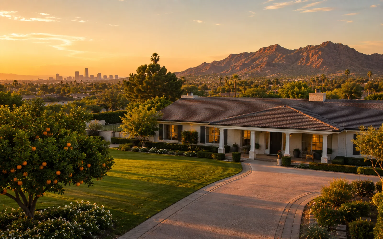 Phoenix, Arizona home built by Matson Signature Builders